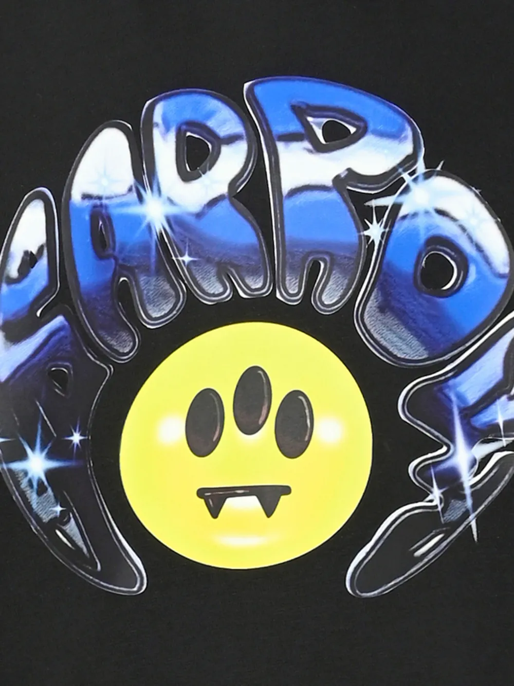 Barrow kids logo-print cotton T-shirt Zwart