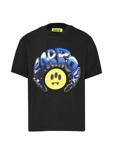 Barrow kids logo-print cotton T-shirt