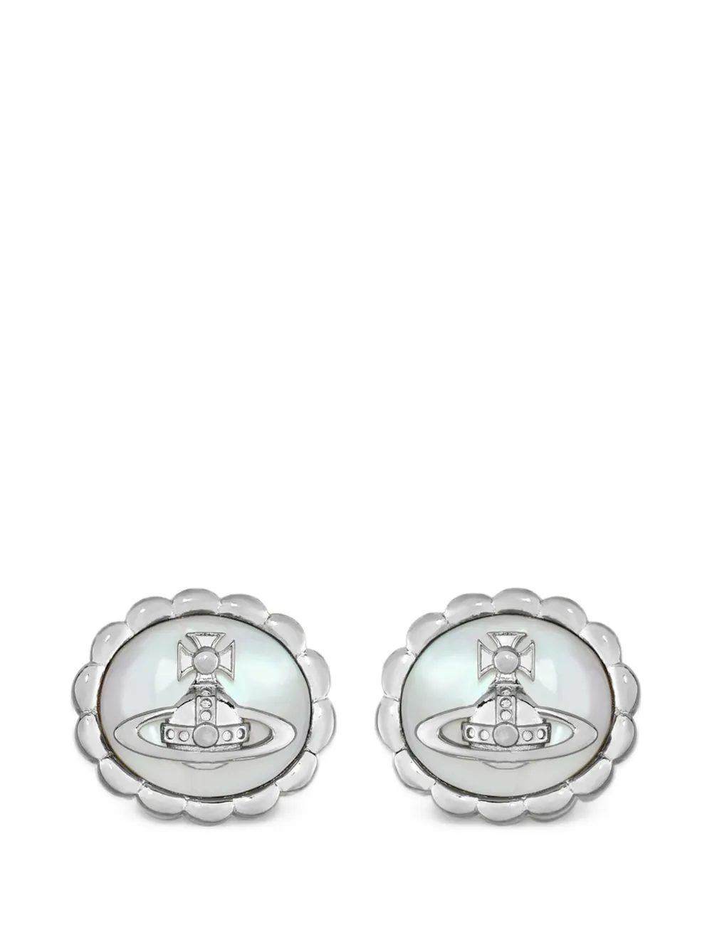 Vivienne Westwood Bluma Orb earrings - Argento