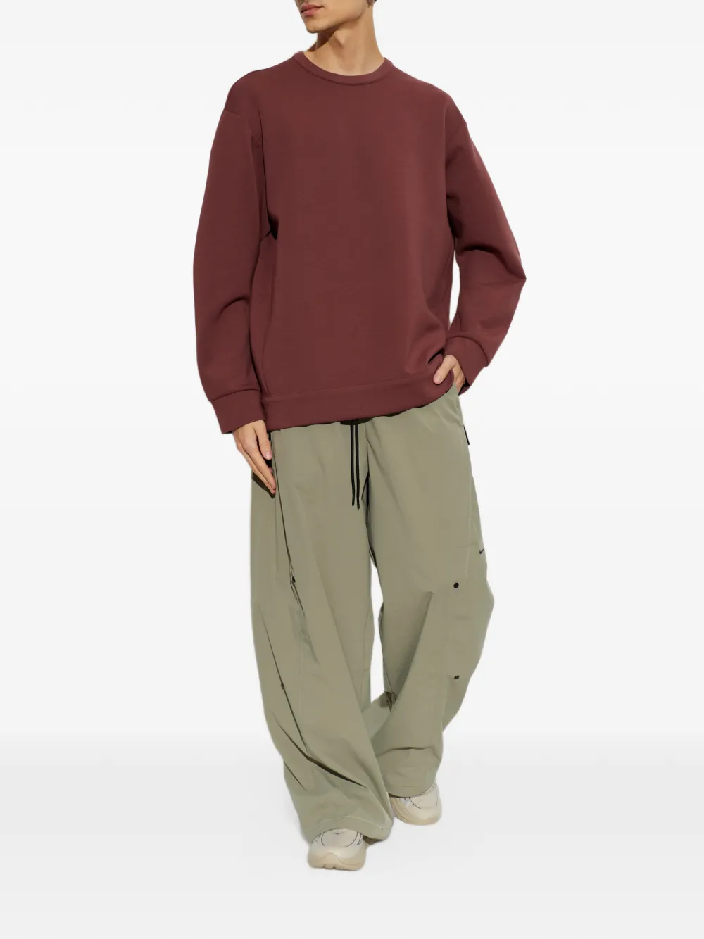 Nike 24.7 ImpossiblySoft sweatshirt Rood