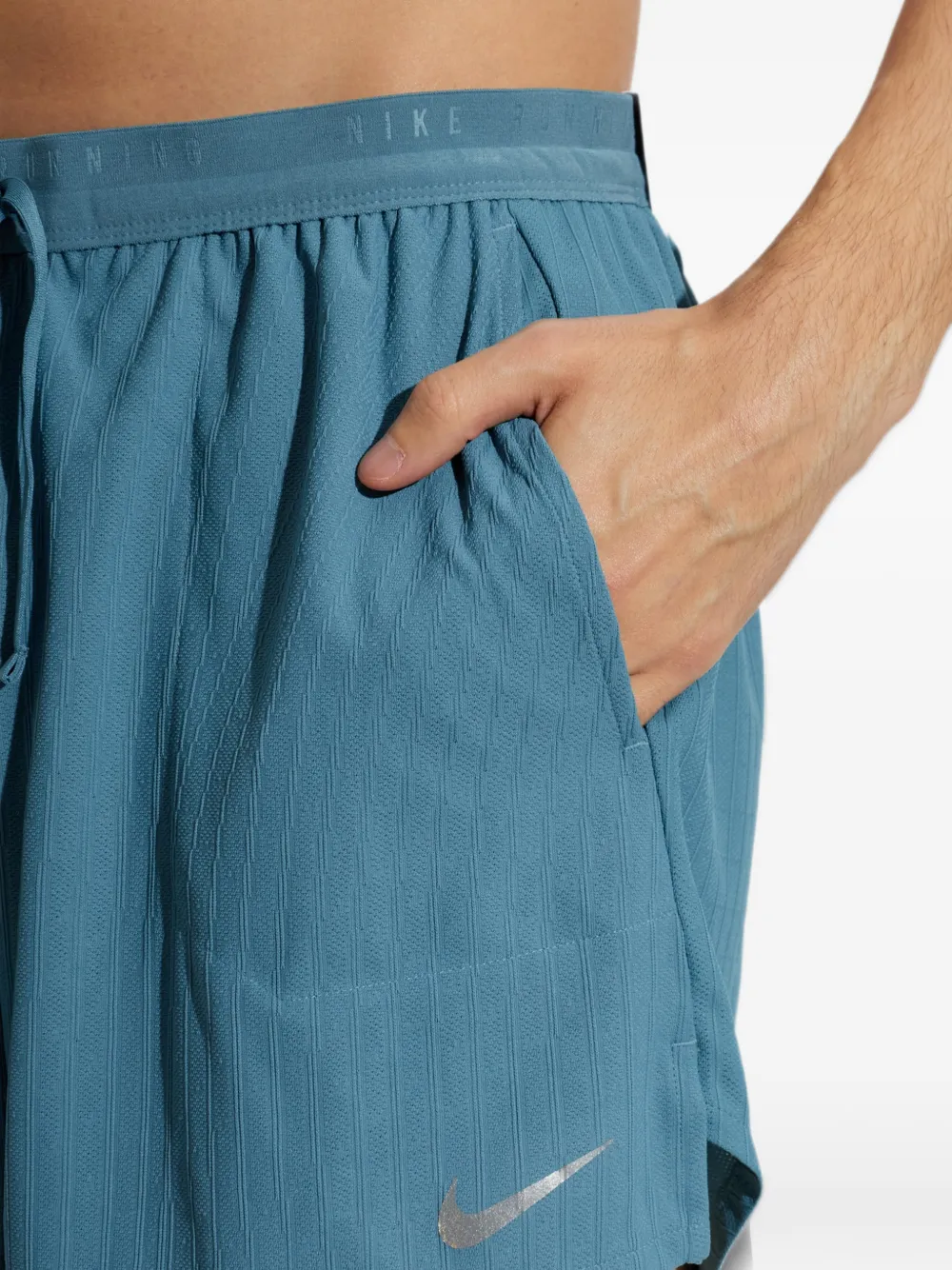 Nike Stride Aero-FIT shorts Blauw