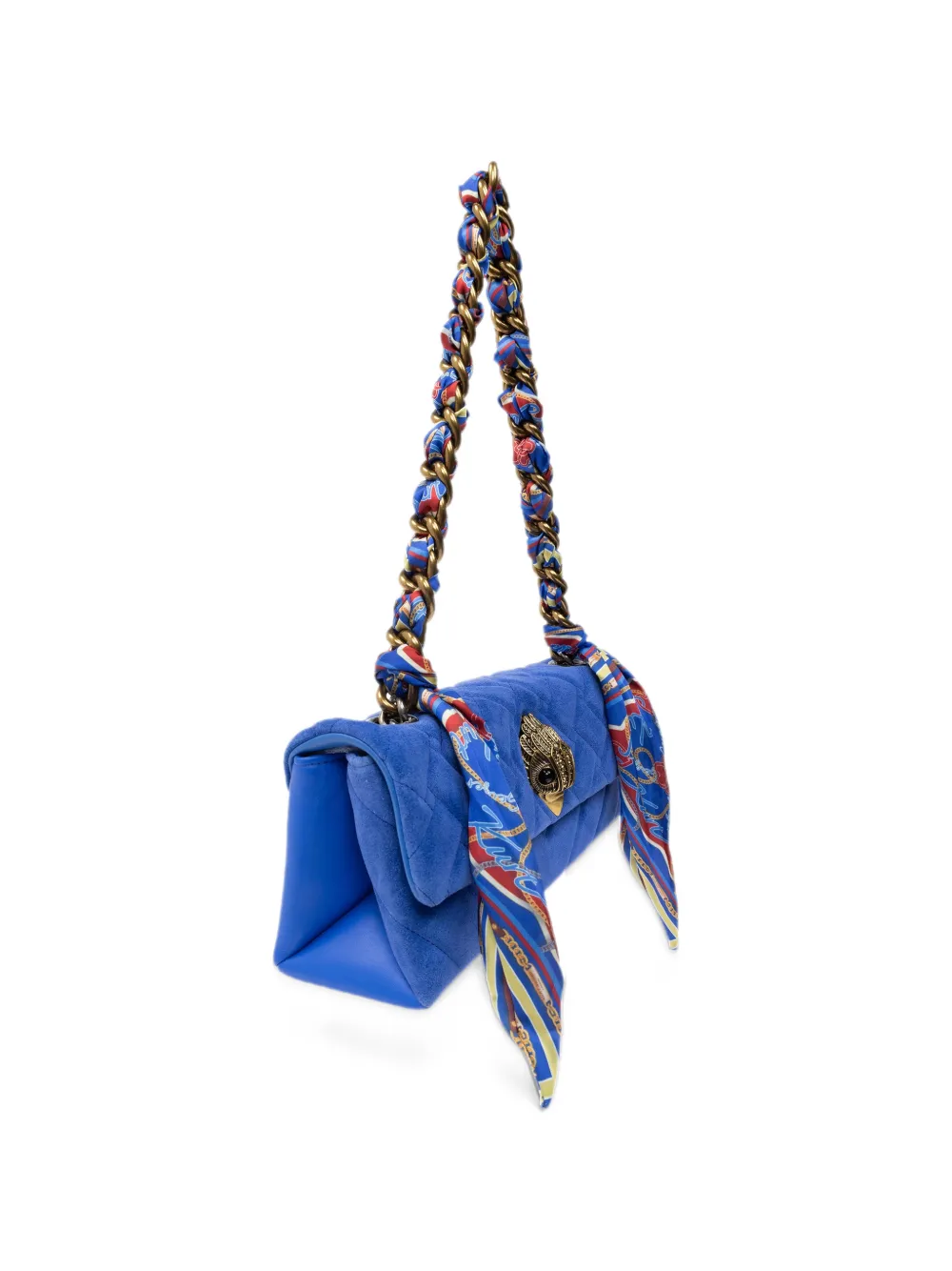 Kurt Geiger London Kensington Kurt schoudertas met sjaal Blauw