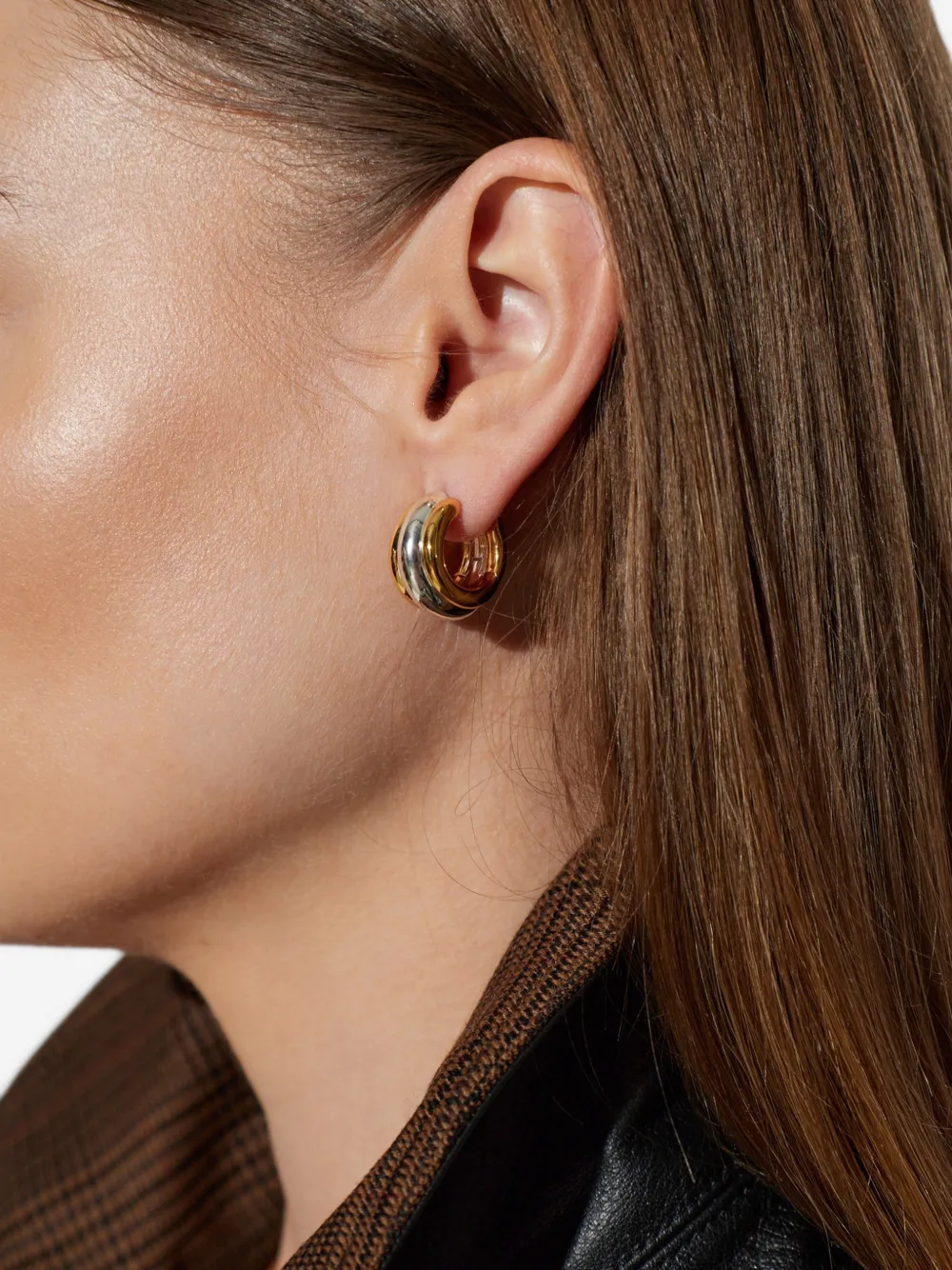 Lié Studio Elenora hoop earrings - Oro