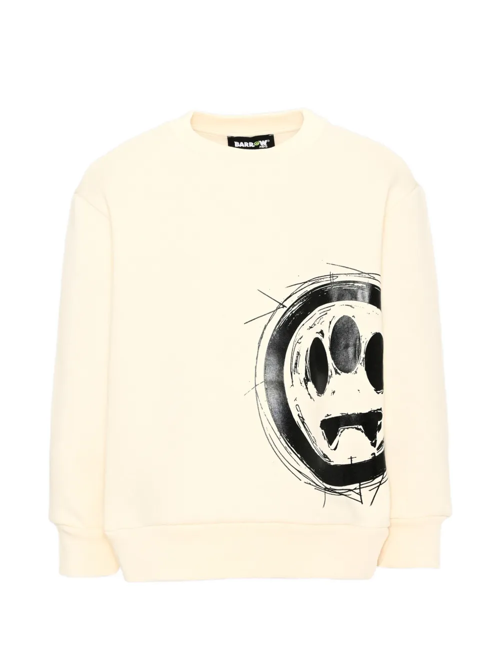 Barrow kids graphic-print sweatshirt - Bianco