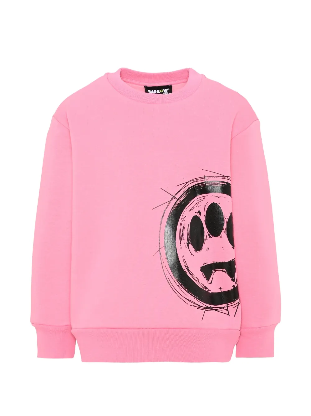 Barrow kids graphic-print sweater - Rosa