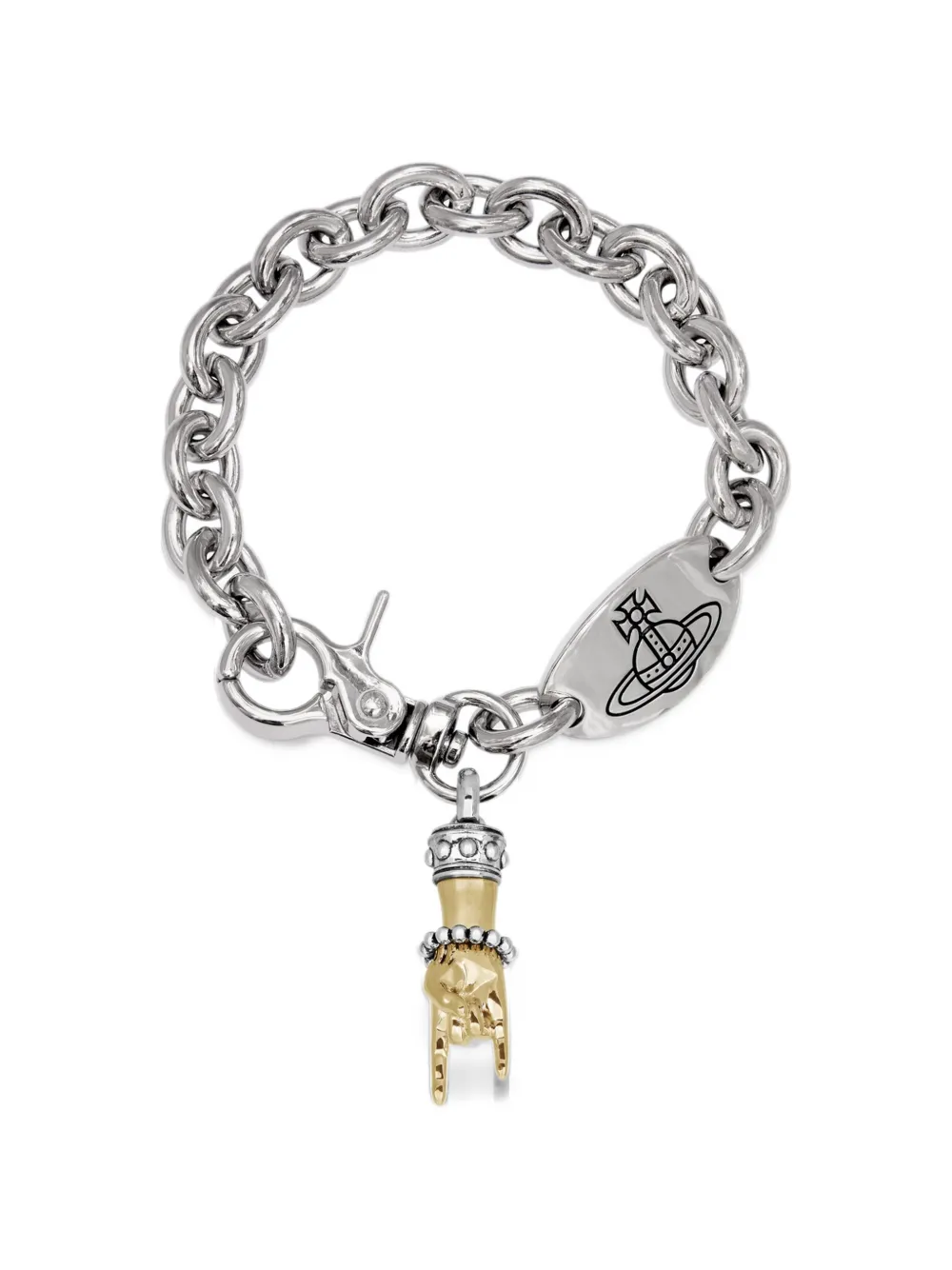 Vivienne Westwood Anatoly bracelet - Silver