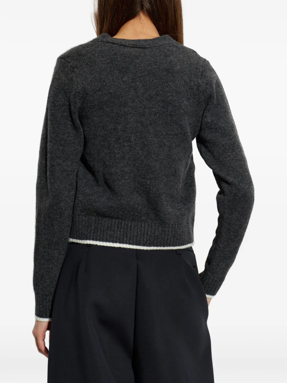 Nike Chill knit slim cardigan Zwart