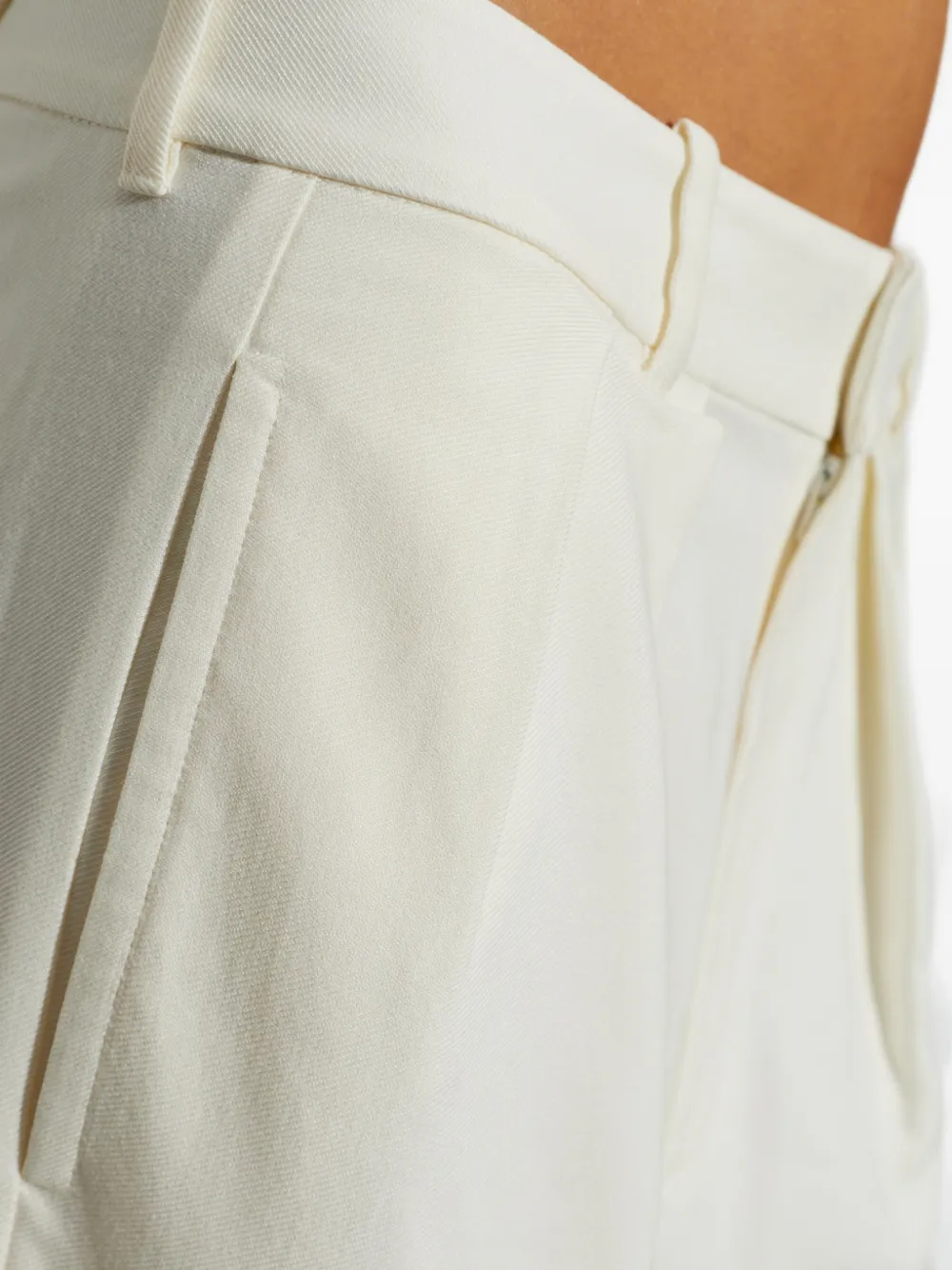 Citizens of Humanity Ines pleated tailored trousers Wit