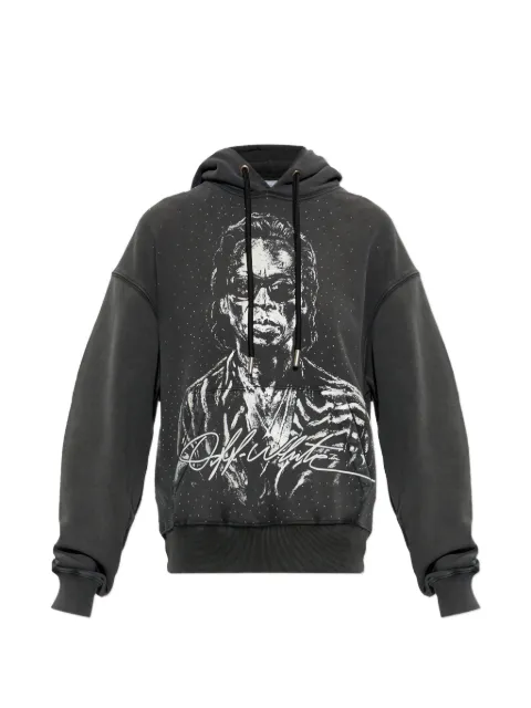 Off-White graphic-print hoodie