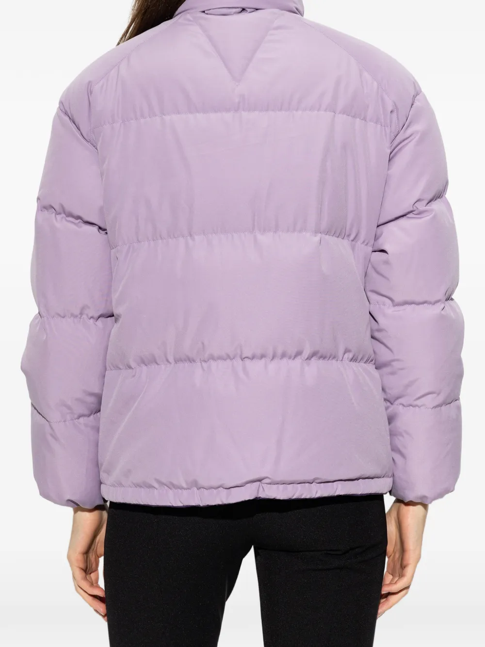 Moncler Verone short down jacket Paars