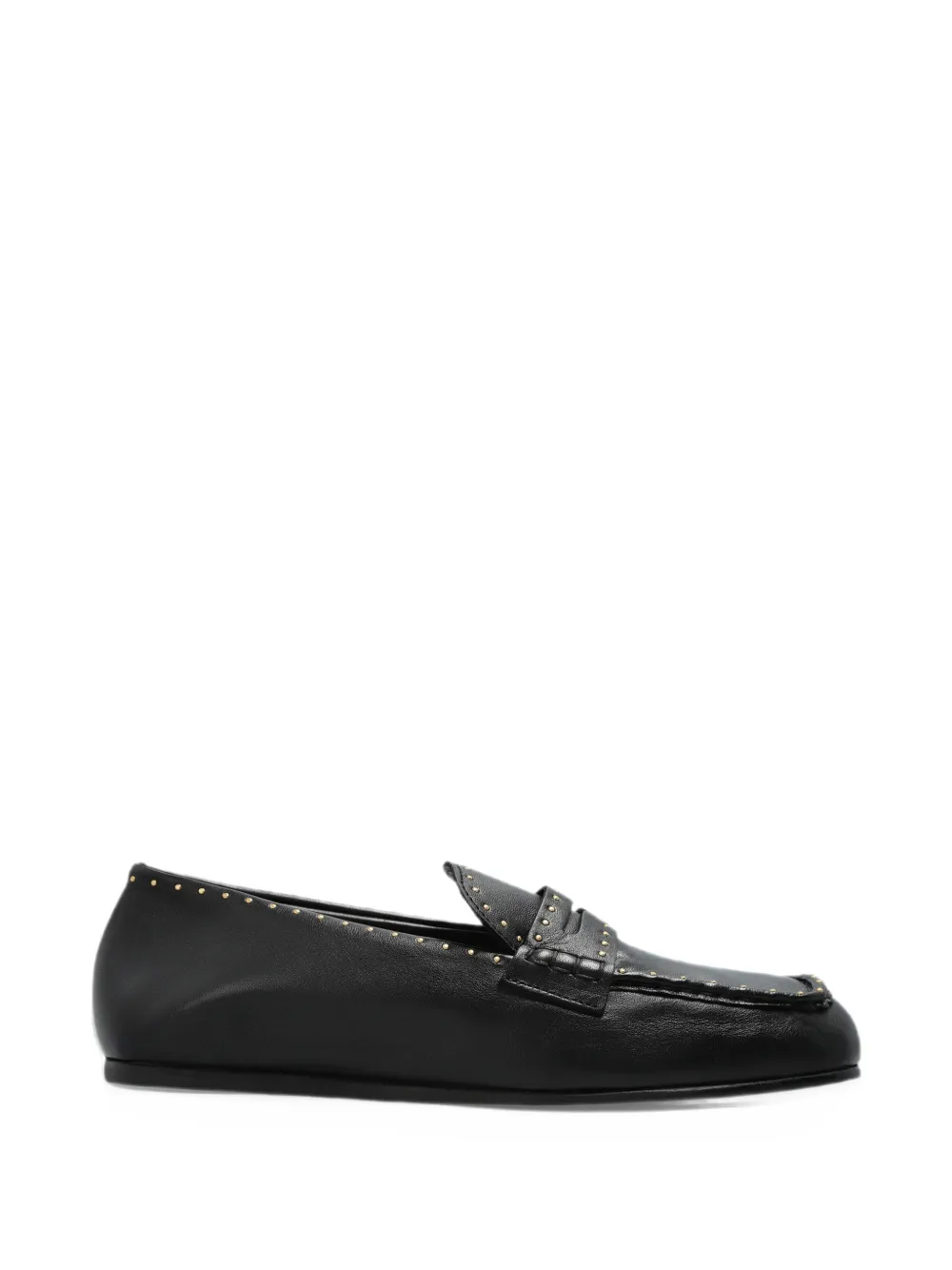 Posa Bardot studded loafers - Nero