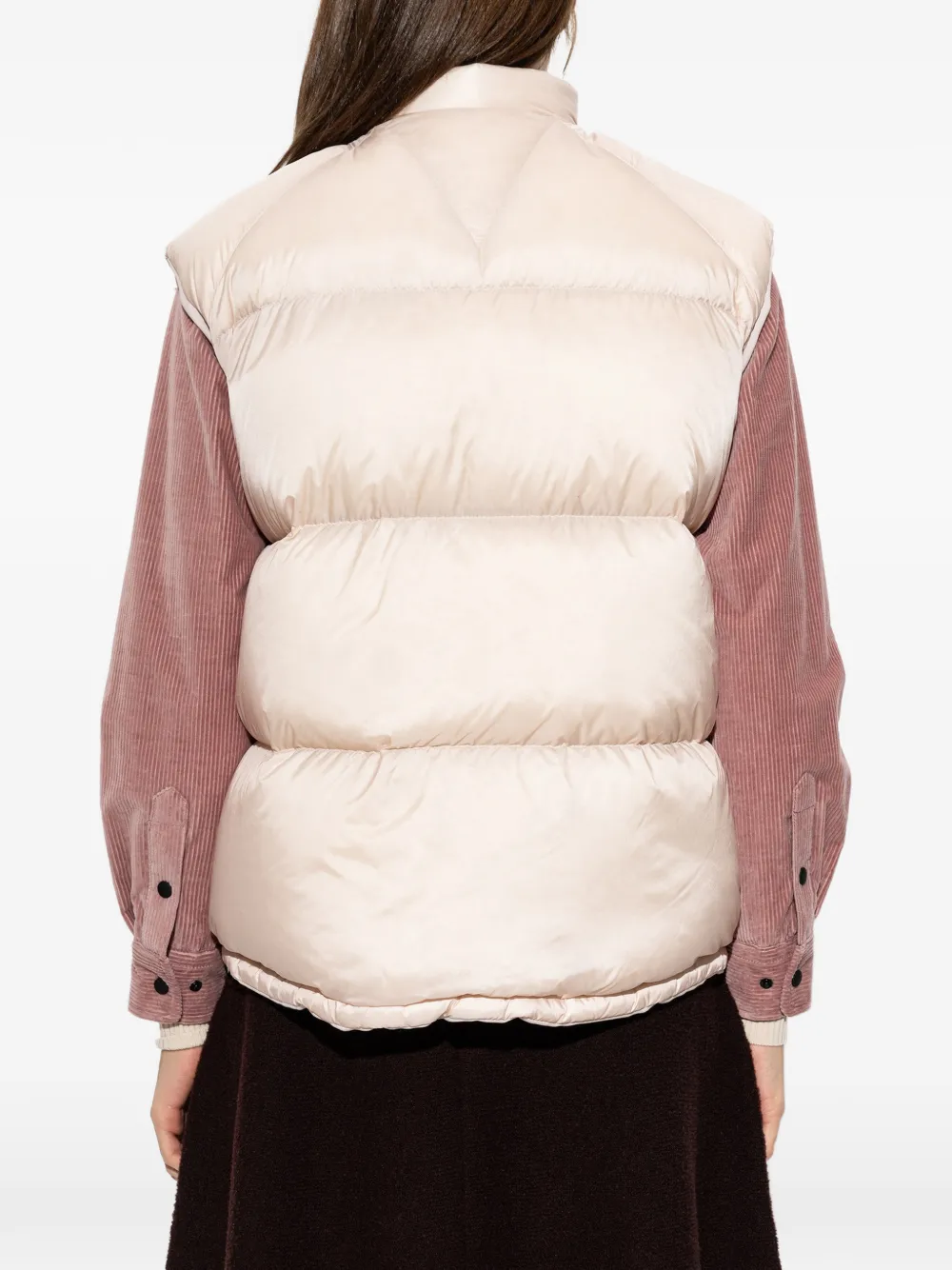 Moncler Tibb reversible down vest Roze