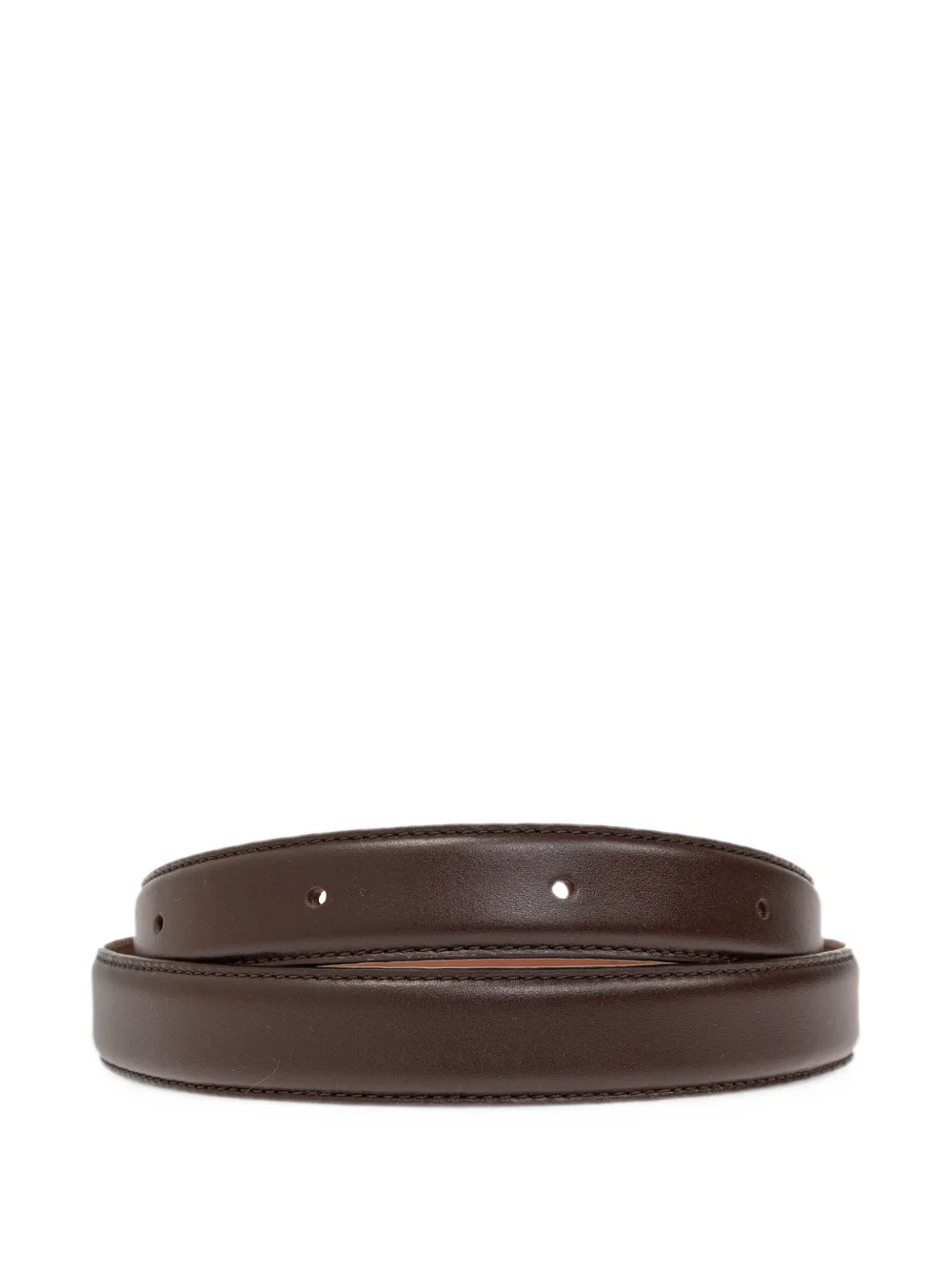 Lié Studio Wyatt leather belt Bruin