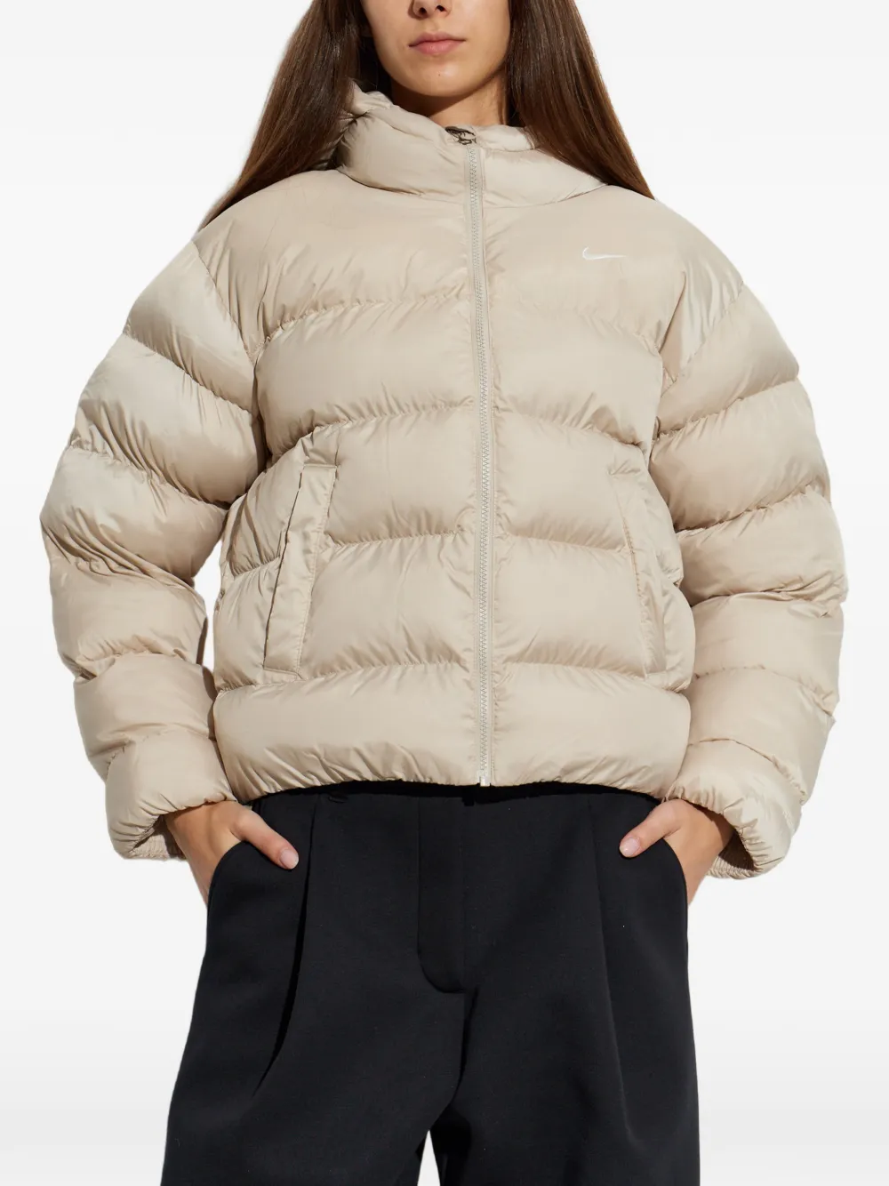 Nike Therma-FIT jacket Beige