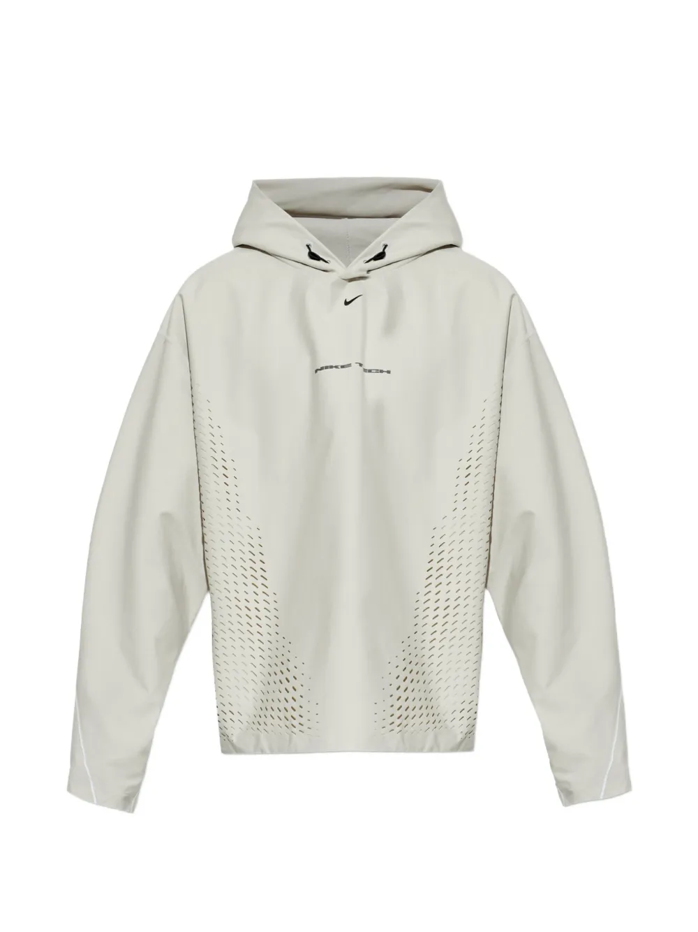 Nike Tech Dri-FIT Shori-knit pullover hoodie Beige