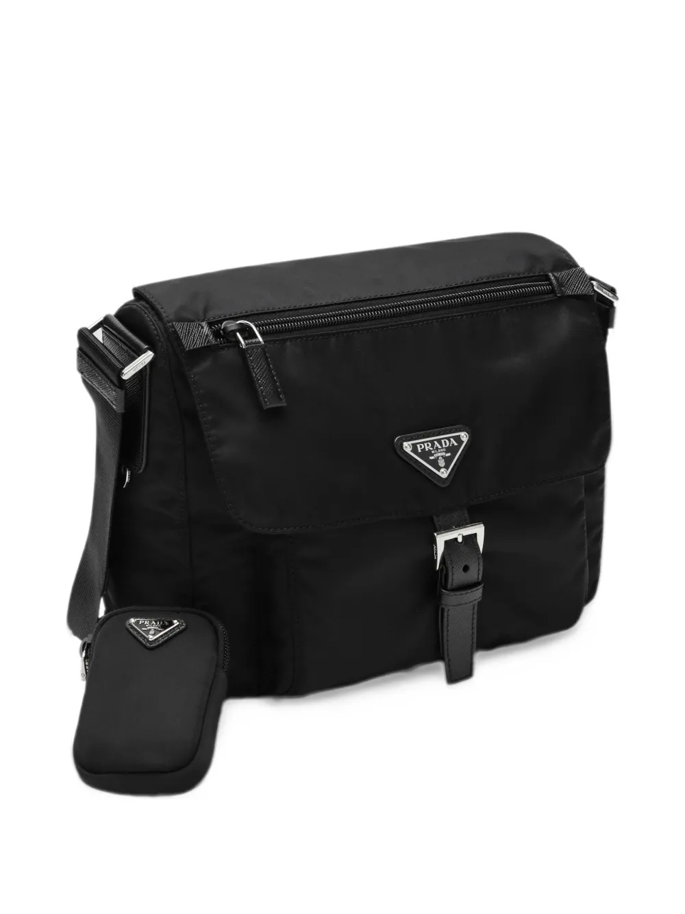 Prada Re-Nylon shoulder bag Zwart