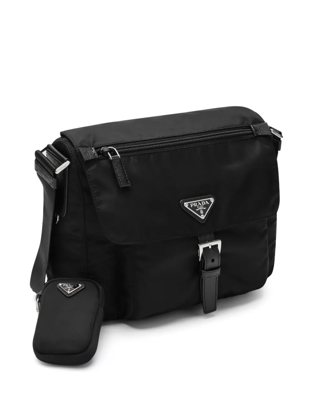 Prada Re-Nylon shoulder bag Zwart