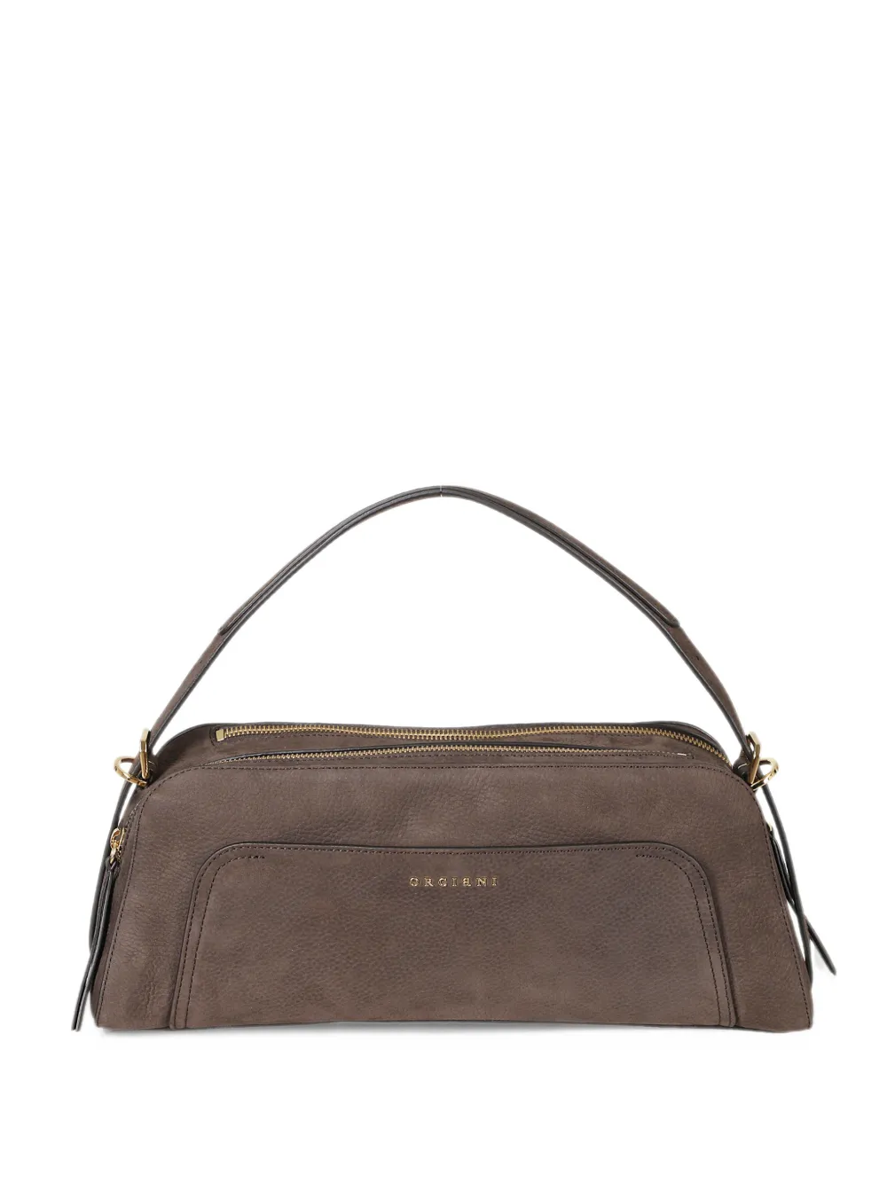 Orciani The Address 38 Nabucco clutch bag - Marrone