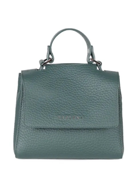 Orciani mini Sveva Soft pebbled leather tote bag