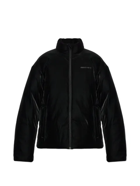 Alexander Wang puffer jacket with a stand-up collar