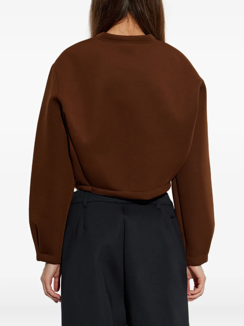 Nike article fleece oversized long-sleeve top Bruin