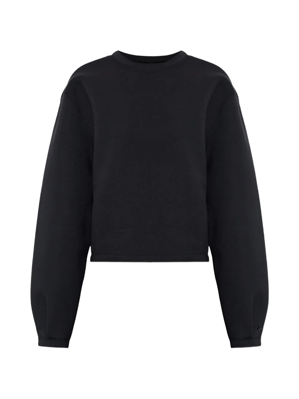 Nike Article Fleece oversized long-sleeve top - Nero