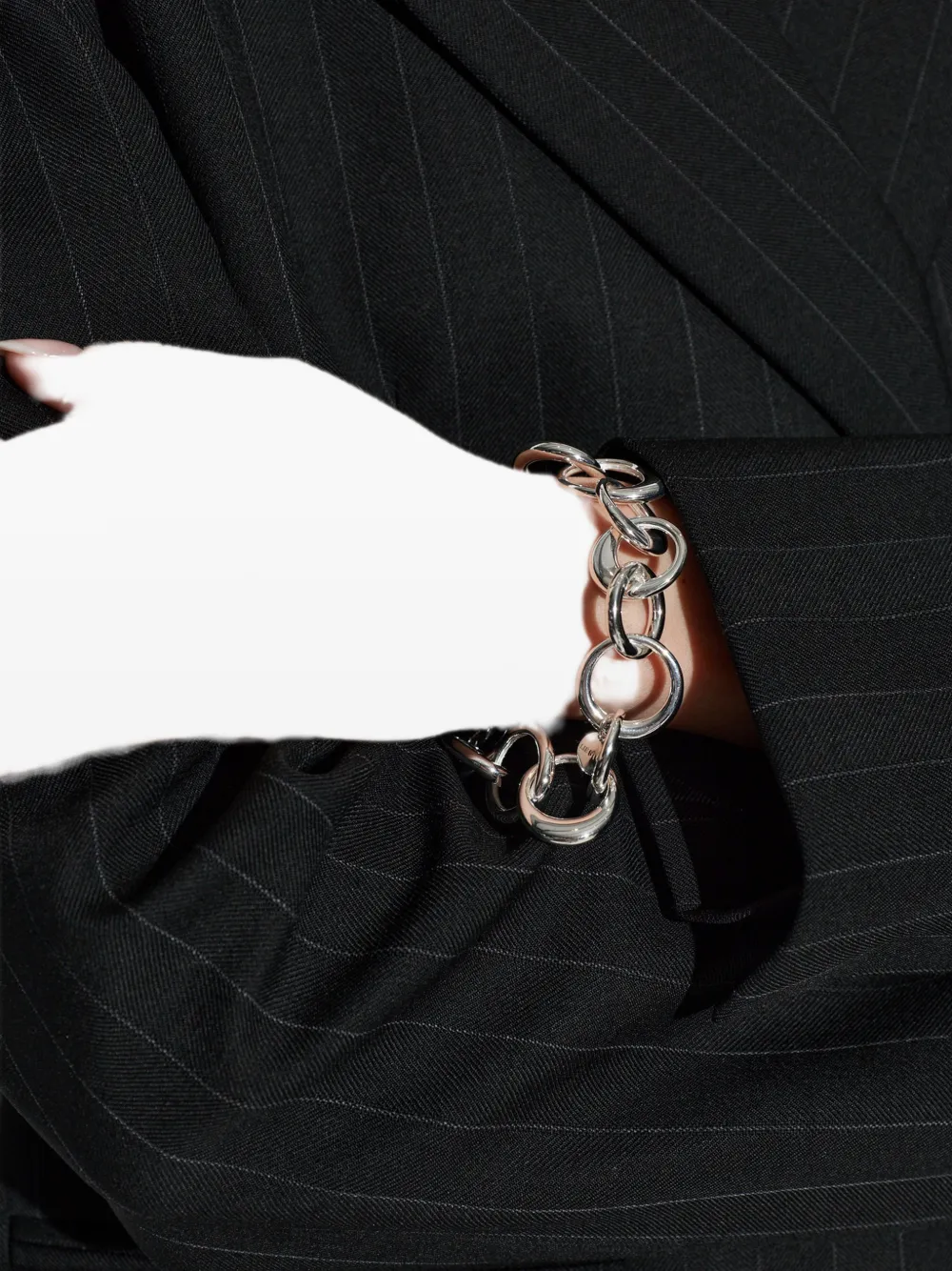 Lié Studio Laura interlocking bracelet - Argento