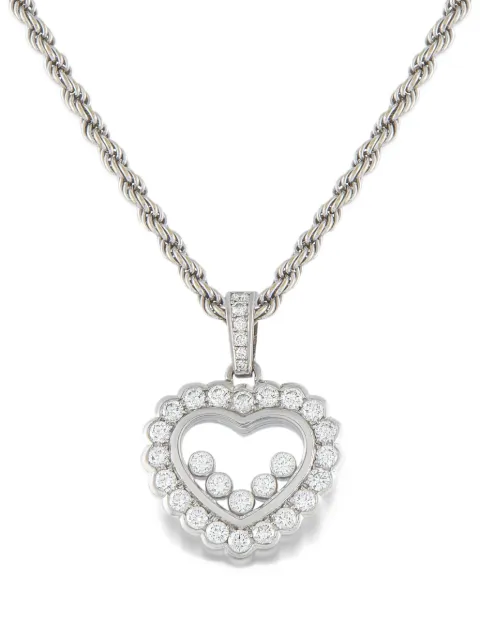Chopard Pre-Owned Happy Diamonds heart necklace