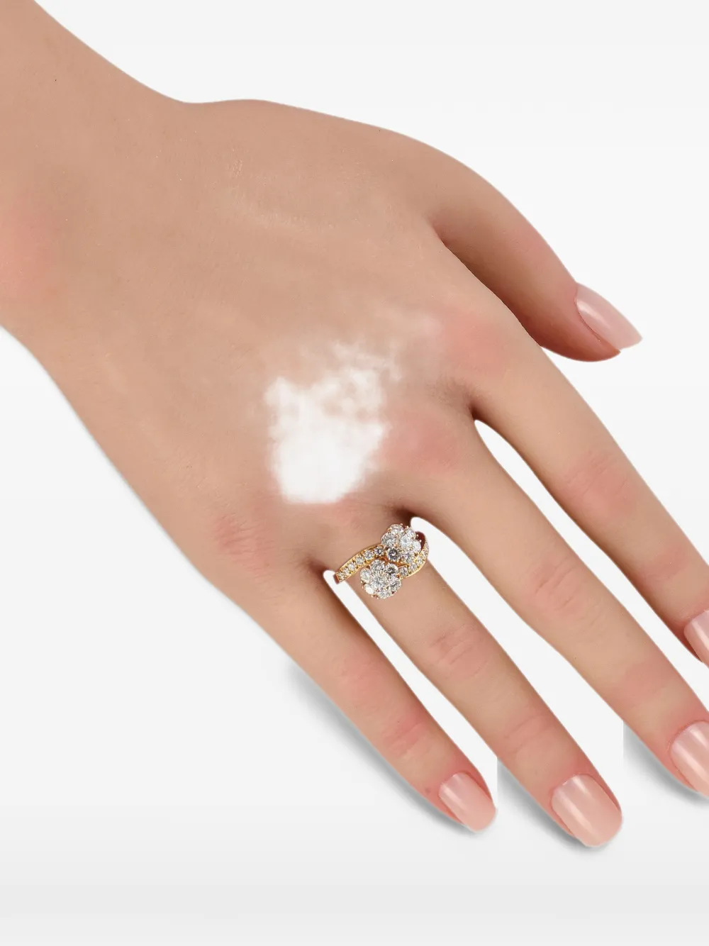 Van Cleef & Arpels diamond bypass ring - Oro