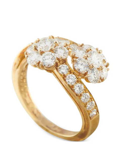 Van Cleef & Arpels diamond bypass ring