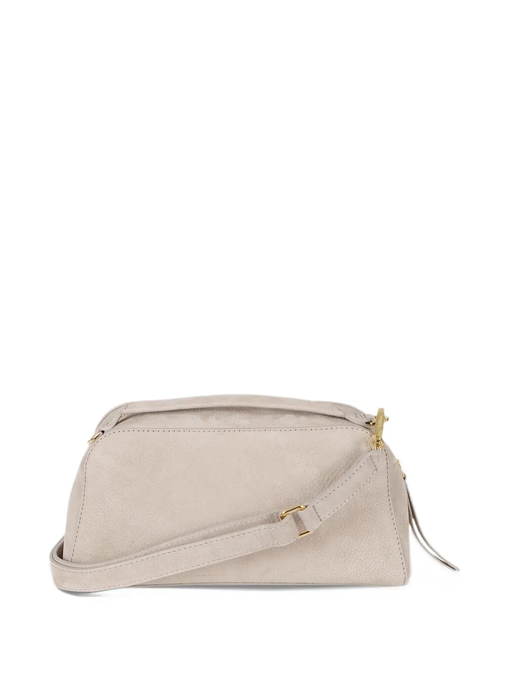 Orciani The Address 26 Nabucco leather shoulder bag Beige
