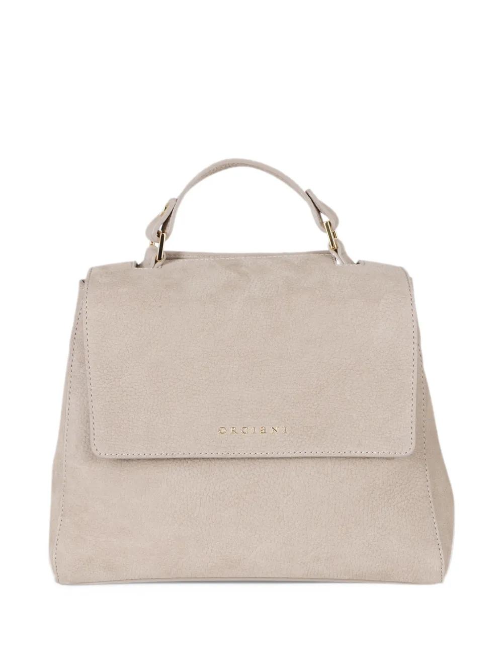 Orciani small Sveva Nabucco leather shoulder bag - Toni neutri