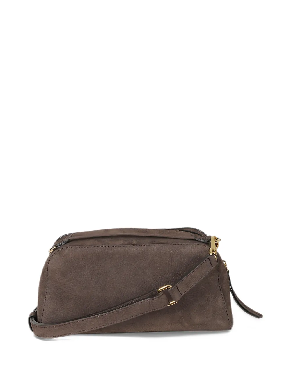Orciani The Address 26 Soft logo-plaque tote bag Bruin