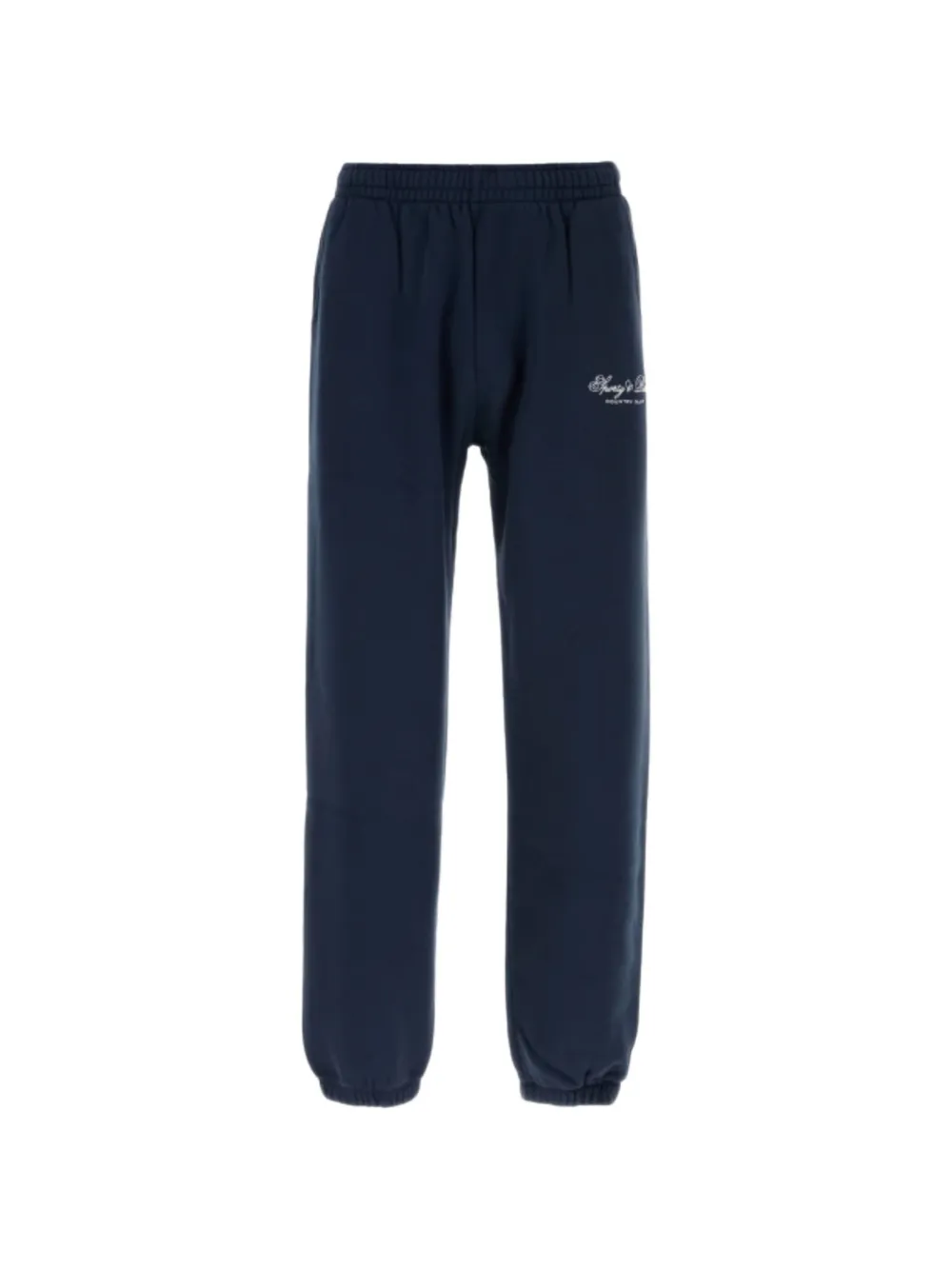 Sporty & Rich Club Script track pants - Blu