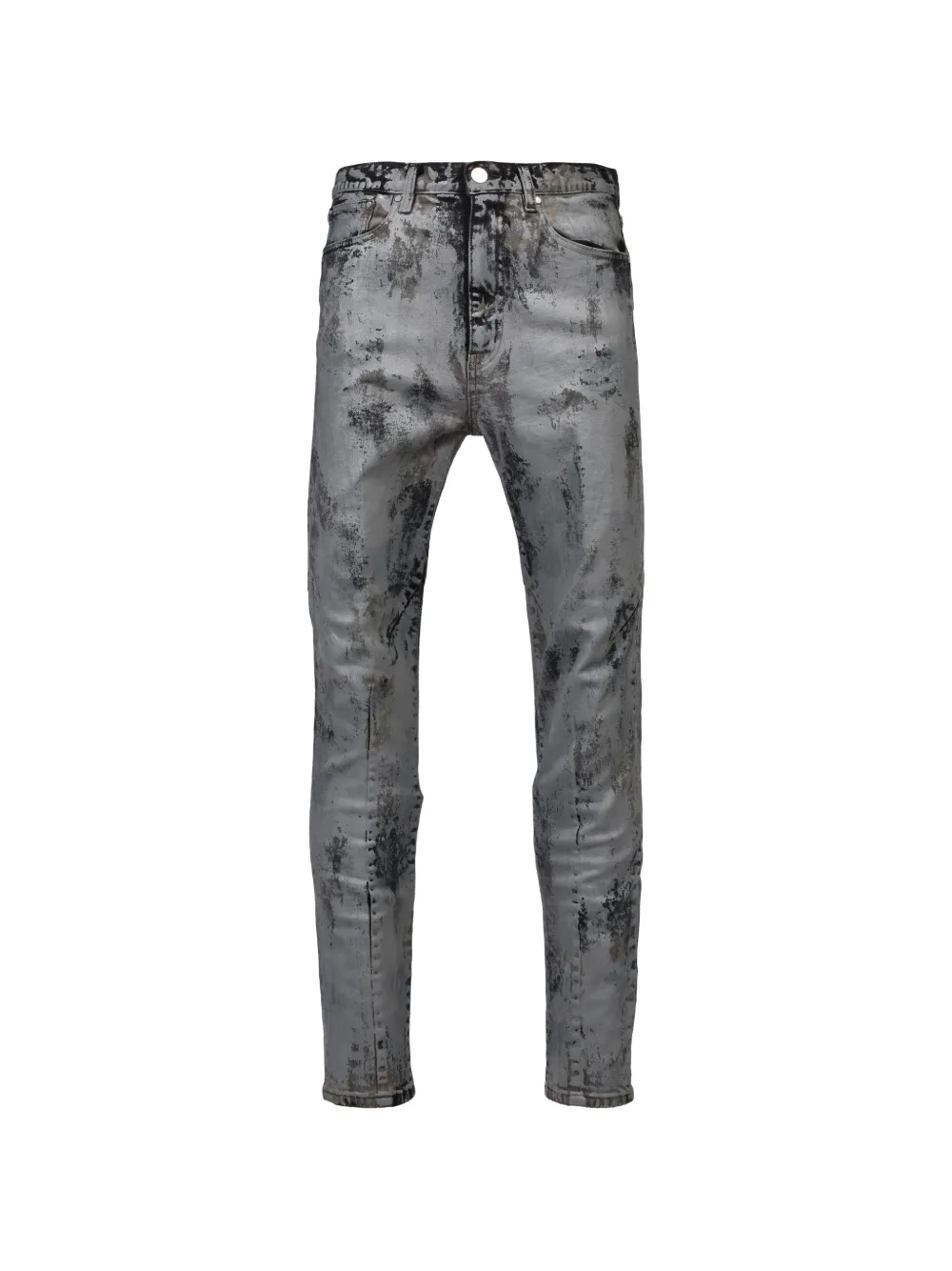 FILTH Kiefer waxed jeans - Grigio
