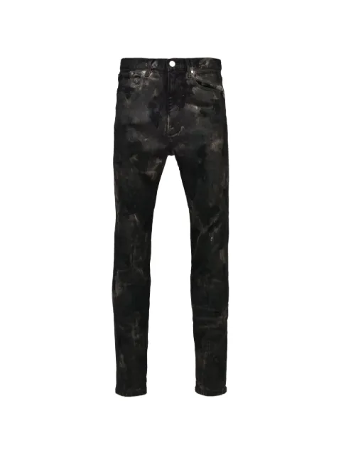 FILTH Kiefer waxed narrow-cut jeans