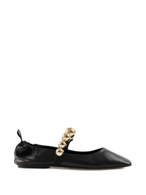 Souliers Martinez Flamenco sphere-embellished ballet flats