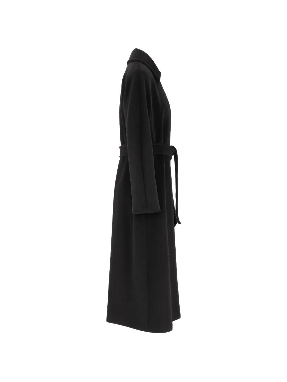 Max Mara Apice belted coat Zwart
