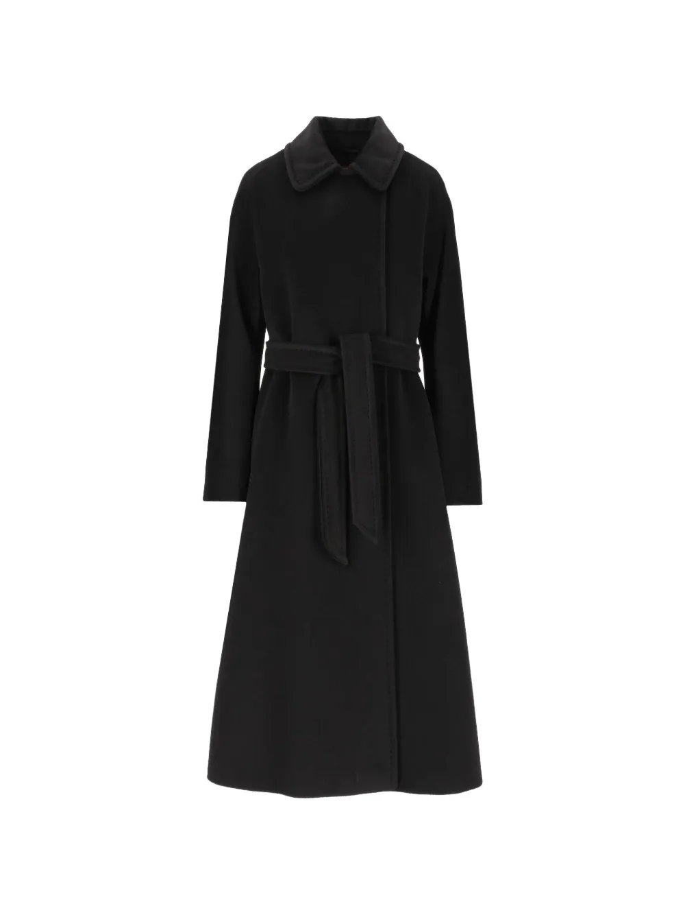 Max Mara Apice belted coat - Black