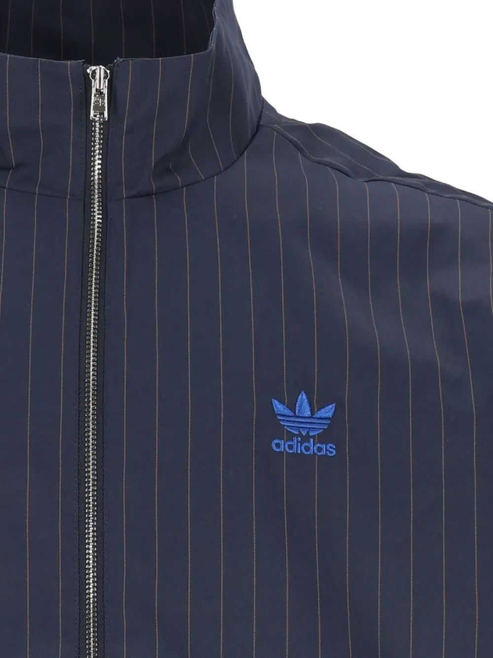 adidas x Wales Bonner pinstripe jacket Blauw