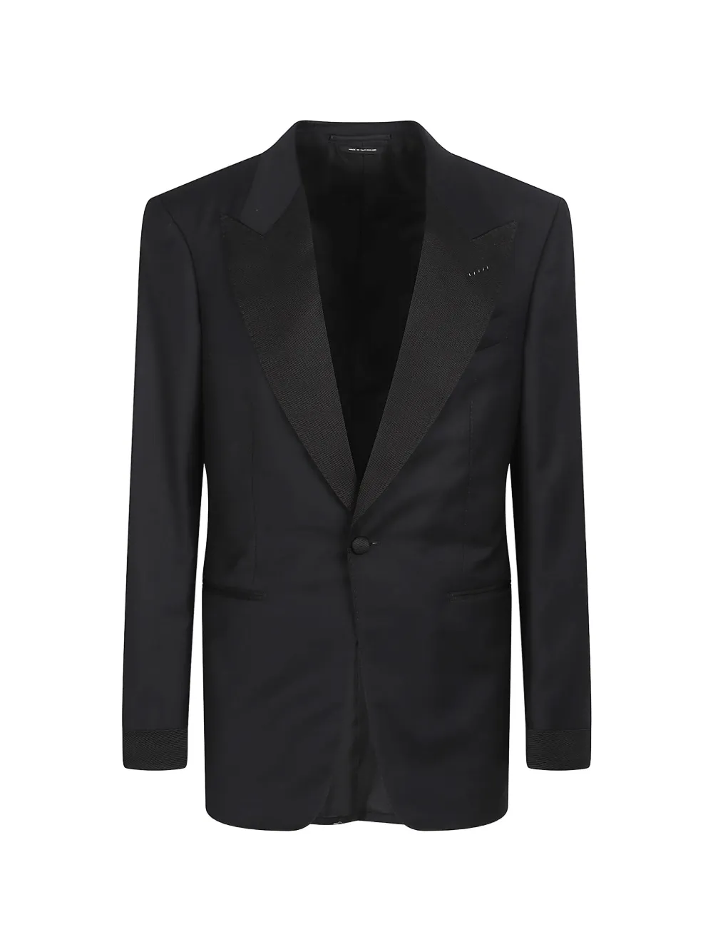 TOM FORD peak-lapel single-breasted jacket - Nero