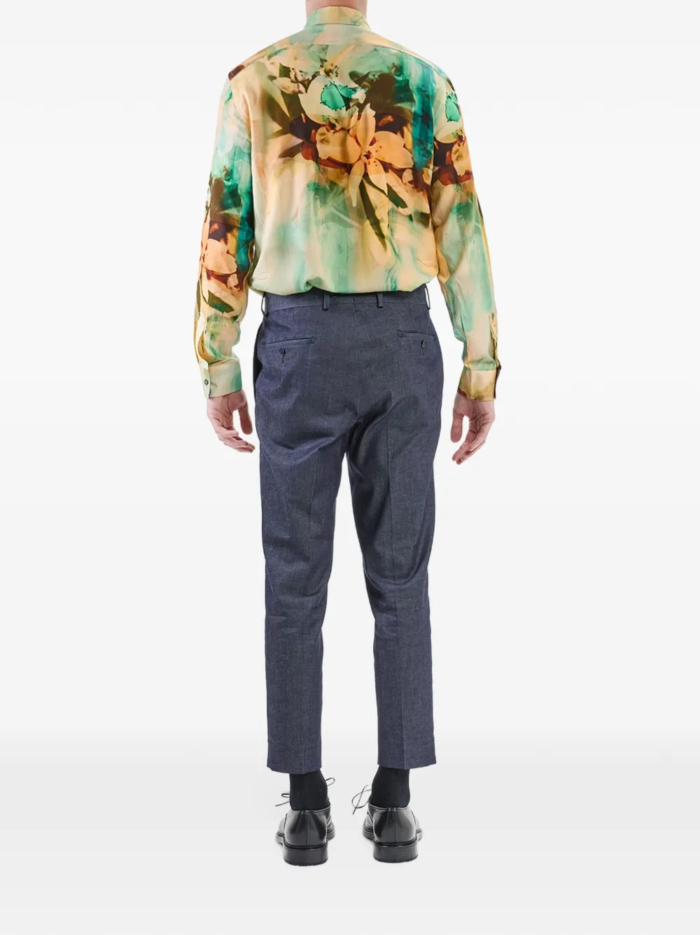 Karl Lagerfeld Pantalone Neat Blauw