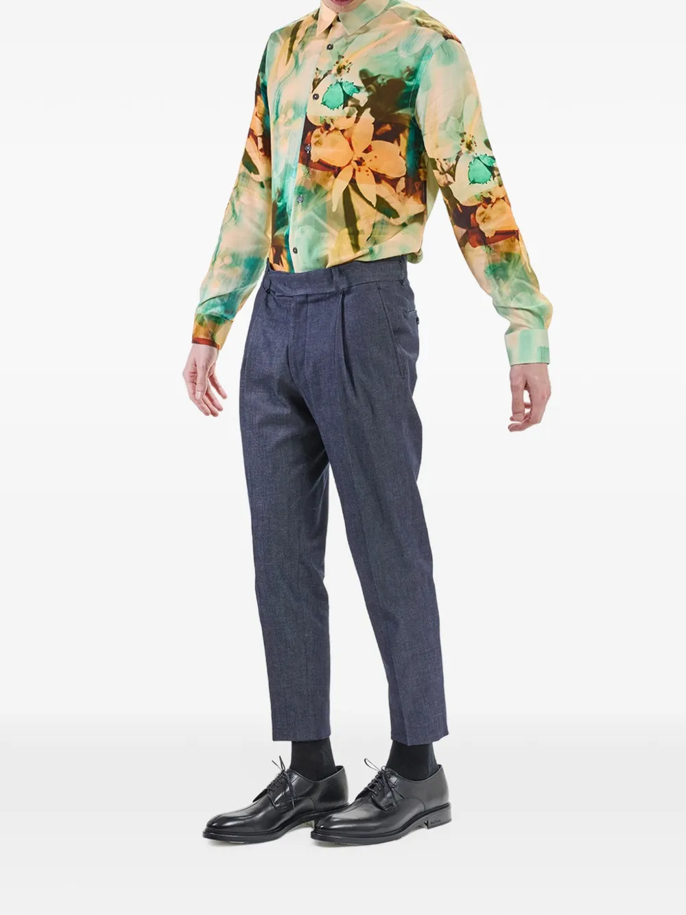 Karl Lagerfeld Pantalone Neat Blauw