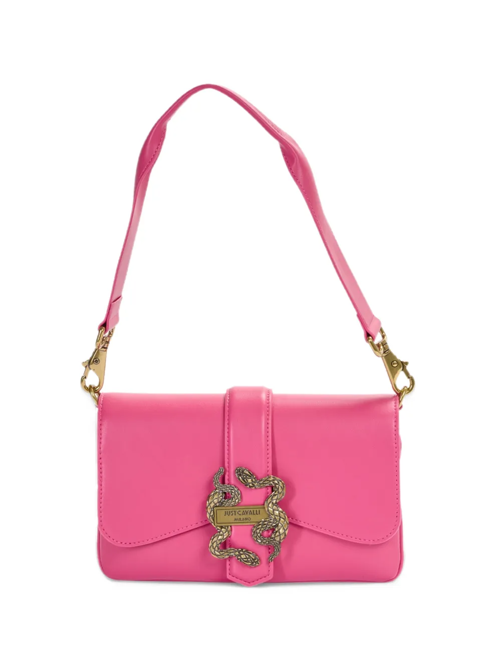 Just Cavalli Borsa a spalla Mirror Snake - Rosa