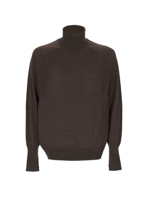 OLIVER LATTUGHI roll-neck raglan-sleeve sweater