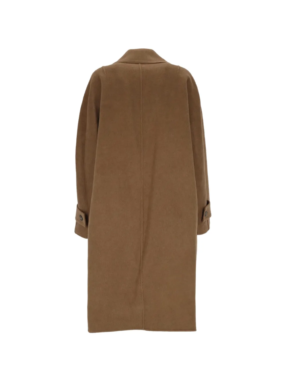 JOSEPH Franco single-breasted notched-lapel coat Bruin