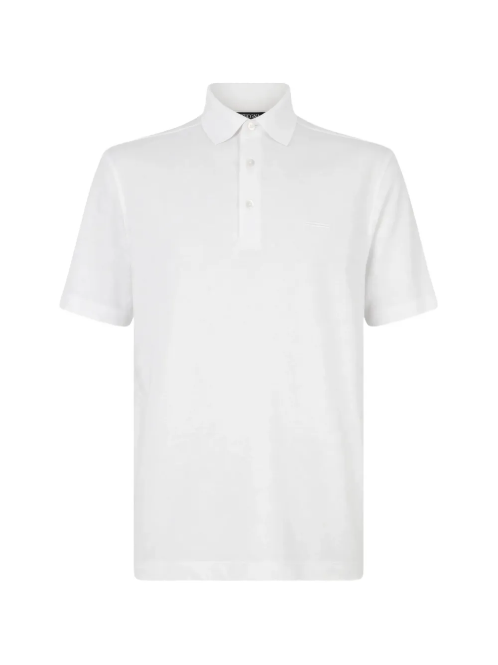 Zegna short-sleeve polo shirt - Bianco