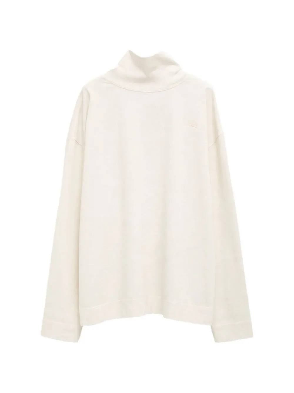 Willy Chavarria high-neck sweater Beige