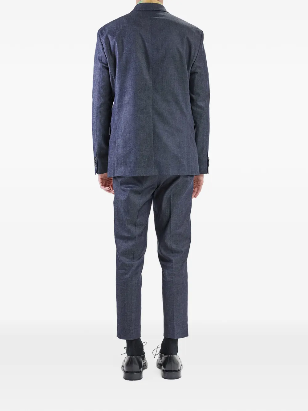 Karl Lagerfeld single-breasted denim jacket Blauw