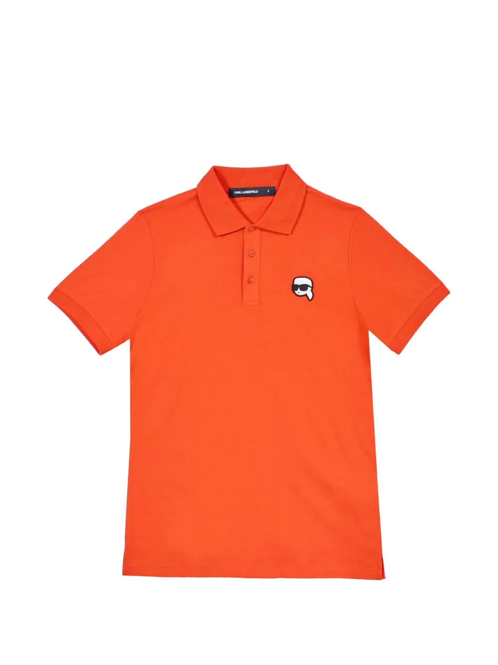 Karl Lagerfeld Karl NFT polo shirt Oranje